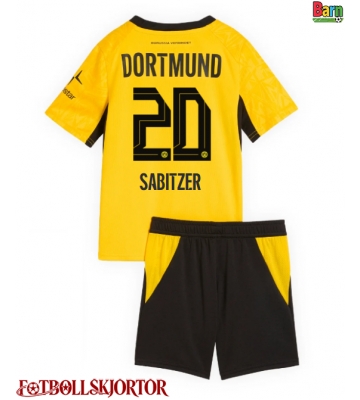 Borussia Dortmund Marcel Sabitzer #20 Hemmakläder Barn 2026-27 Kortärmad (+ Korta byxor)